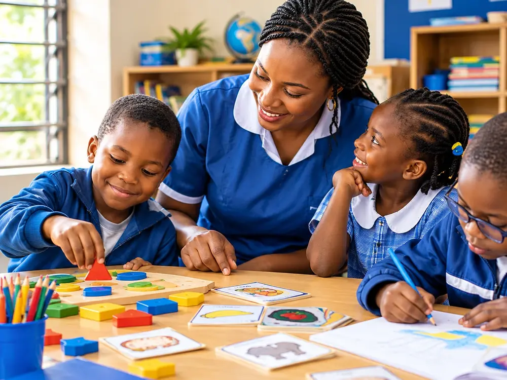 Atelier d’éducation spécialisée.