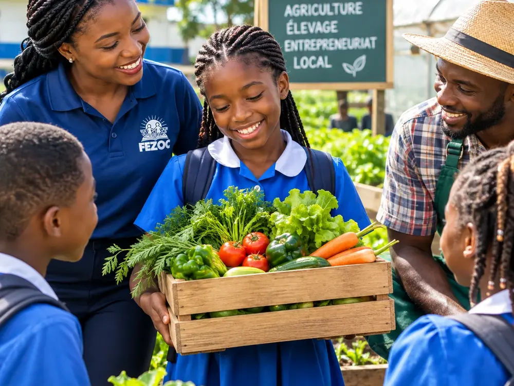 Soutien alimentaire et agriculture locale.